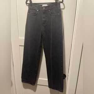 Coach Women’s Black Wide Leg Jeans